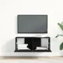 Armarios de Pared para TV (Juego de 2) - Roble Negro, 80x30x30 cm, Hecho de Madera Elaborada von , TV-Möbel - Ref: Foro24-862...