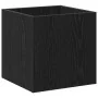 caja de jardinería en madera de roble negra 40x40x40 cm | Foro24.es | Tu tienda online para hogar, jardín y más Foro24.es