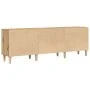 Soporte para TV en roble estilo artesanal - 150x30x50 cm - Hecho de madera diseñada | Foro24.es | Tu tienda online para hogar, jardín y más Foro24.es