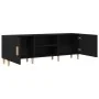 Soporte de TV - Roble Negro, 150x30x50 cm, Hecho de Madera Elaborada | Foro24.es | Tu tienda online para hogar, jardín y más Foro24.es