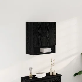 Armario de pared Negro Roble 60x30x70 cm de madera de , Taquillas y armarios de almacenamiento - Ref: Foro24-862798, Precio: ...