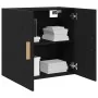 Armario de pared de roble negro - 60x30x60 cm by , Lockers and storage cabinets - Ref: Foro24-862799, Price: 64,34 €, Discoun...