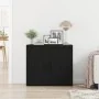 Sideboard Negro Roble 80x33x70 cm Madera Ingienierizada von , Sideboards - Ref: Foro24-862800, Preis: 84,53 €, Rabatt: -5%%