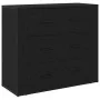 Tablero Negro de Roble 33x80x70 cm Madera Ingenierizada | Foro24.es | Tu tienda online para hogar, jardín y más Foro24.es