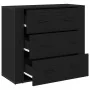 Tablero Negro de Roble 33x80x70 cm Madera Ingenierizada | Foro24.es | Tu tienda online para hogar, jardín y más Foro24.es