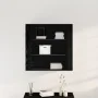 Armario de Pared Negro Roble 80x33x80 cm Madera Elaborada de , Armarios y almacenamiento - Ref: Foro24-862803, Precio: 69,93 ...