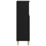 Armario de baño Negro Roble 30x30x100 cm Madera elaborada | Foro24.es | Tu tienda online para hogar, jardín y más Foro24.es