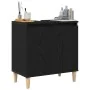 Mueble de lavabo Negro Roble 58x33x60 cm Madera elaborada von , Badezimmerwaschtische - Ref: Foro24-862809, Preis: 50,80 €, R...