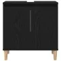 Mueble de lavabo Negro Roble 58x33x60 cm Madera elaborada von , Badezimmerwaschtische - Ref: Foro24-862809, Preis: 50,80 €, R...