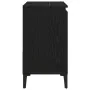 Gabinete de baño Roble negro Madera elaborada Mediano de , Tocadores de baño - Ref: Foro24-862812, Precio: 73,74 €, Descuento...