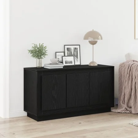 Aparador Negro de Roble 102x35x55 cm Madera Compuesta | Foro24.es | Tu tienda online para hogar, jardín y más Foro24.es