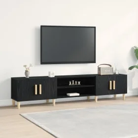 Mueble para TV Negro Roble 180x31,5x40 cm Madera Elaborada von , TV-Möbel - Ref: Foro24-862817, Preis: 105,25 €, Rabatt: -5%%