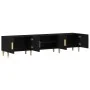 Mueble para TV Negro Roble 180x31,5x40 cm Madera Elaborada von , TV-Möbel - Ref: Foro24-862817, Preis: 105,25 €, Rabatt: -5%%