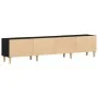 Mueble para TV Negro Roble 180x31,5x40 cm Madera Elaborada von , TV-Möbel - Ref: Foro24-862817, Preis: 105,25 €, Rabatt: -5%%