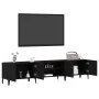 mueble de televisión Negro Roble 180x31,5x40 cm Madera elaborada von , TV-Möbel - Ref: Foro24-862818, Preis: 116,22 €, Rabatt...