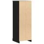 Altillo Negro Roble 36x35,5x103,5 cm Madera Elaborada by , Sideboards - Ref: Foro24-862819, Price: 66,54 €, Discount: -5%%