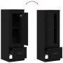 Altillo Negro Roble 36x35,5x103,5 cm Madera Elaborada by , Sideboards - Ref: Foro24-862819, Price: 66,54 €, Discount: -5%%