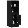 Gabinete Alto de Roble Negro 36x35.5x103.5 cm Madera MDF von , Sideboards - Ref: Foro24-862821, Preis: 63,92 €, Rabatt: -5%%