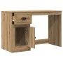 Escritorio con Almacenaje Roble Artesanal 50x115x75 cm Madera Elaborada by , Desks - Ref: Foro24-862823, Price: 98,88 €, Disc...