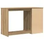 Escritorio con Almacenaje Roble Artesanal 50x115x75 cm Madera Elaborada by , Desks - Ref: Foro24-862823, Price: 98,88 €, Disc...