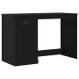 Escritorio con almacenamiento roble negro 50x115x75 cm madera aglomerada | Foro24.es | Tu tienda online para hogar, jardín y más Foro24.es
