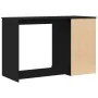 Escritorio con almacenamiento roble negro 50x115x75 cm madera aglomerada | Foro24.es | Tu tienda online para hogar, jardín y más Foro24.es