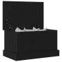 Caja de almacenamiento Negro Roble 50x30x28 cm Madera elaborada | Foro24.es | Tu tienda online para hogar, jardín y más Foro24.es
