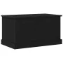 Caja de Almacenamiento Negro de Roble 70x40x38 cm de Madera Ingenierizada | Foro24.es | Tu tienda online para hogar, jardín y más Foro24.es