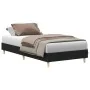 Estructura de Cama 90x190 cm Madera de Roble Negra | Foro24.es | Tu tienda online para hogar, jardín y más Foro24.es