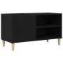 Cabinet de discos Negro Roble 84,5x38x48 cm Madera elaborada | Foro24.es | Tu tienda online para hogar, jardín y más Foro24.es