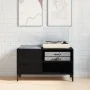Armario de Discos Negro Roble 84,5x38x48 cm Madera Elaborada | Foro24.es | Tu tienda online para hogar, jardín y más Foro24.es