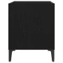 Armario de Discos Negro Roble 84,5x38x48 cm Madera Elaborada | Foro24.es | Tu tienda online para hogar, jardín y más Foro24.es
