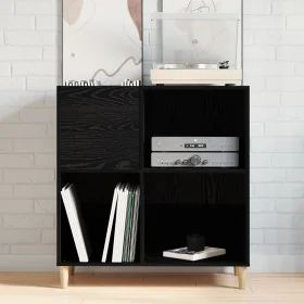 Gabinete de Registros Negro Roble 84,5x38x89 cm Madera Elaborada de , Armarios y almacenamiento - Ref: Foro24-862870, Precio:...