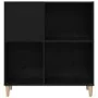 Gabinete de Registros Negro Roble 84,5x38x89 cm Madera Elaborada de , Armarios y almacenamiento - Ref: Foro24-862870, Precio:...
