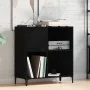 Armario de discos Negro Roble 84,5x38x89 cm Madera elaborada | Foro24.es | Tu tienda online para hogar, jardín y más Foro24.es