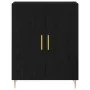 Aparador Negro Roble 69,5x34x90 cm Madera Ingenierizada by , Sideboards - Ref: Foro24-862872, Price: 88,02 €, Discount: -5%%