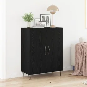 Comprar Aparador Negro de Roble 69,5x34x90 cm