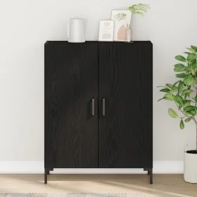Aparador Negro de Roble 69,5x34x90 cm de Madera Ingenierizada by , Sideboards - Ref: Foro24-862874, Price: 92,02 €, Discount:...