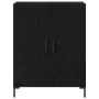 Aparador Negro de Roble 69,5x34x90 cm de Madera Ingenierizada by , Sideboards - Ref: Foro24-862874, Price: 92,02 €, Discount:...
