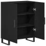 Aparador Negro de Roble 69,5x34x90 cm de Madera Elaborada von , Sideboards - Ref: Foro24-862875, Preis: 91,46 €, Rabatt: -5%%