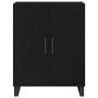 Aparador Negro de Roble 69,5x34x90 cm de Madera Elaborada von , Sideboards - Ref: Foro24-862875, Preis: 91,46 €, Rabatt: -5%%