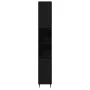 Armario de baño Negro Roble 30x30x190 cm Madera de ingeniería by , Bathroom furniture - Ref: Foro24-862881, Price: 89,26 €, D...