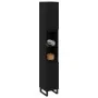 Gabinete de baño Negro Roble 30x30x190 cm Madera elaborada von , Badezimmerwaschtische - Ref: Foro24-862883, Preis: 89,39 €, ...