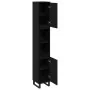 Gabinete de baño Negro Roble 30x30x190 cm Madera elaborada von , Badezimmerwaschtische - Ref: Foro24-862883, Preis: 89,39 €, ...