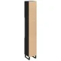 Gabinete de baño Negro Roble 30x30x190 cm Madera elaborada von , Badezimmerwaschtische - Ref: Foro24-862883, Preis: 89,39 €, ...