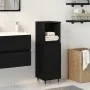 Cabinet de Baño Negro Roble 30x30x100 cm Madera Ingenierizada | Foro24.es | Tu tienda online para hogar, jardín y más Foro24.es