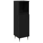 Cabinet de Baño Negro Roble 30x30x100 cm Madera Ingenierizada | Foro24.es | Tu tienda online para hogar, jardín y más Foro24.es