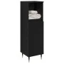 Cabinet de Baño Negro Roble 30x30x100 cm Madera Ingenierizada | Foro24.es | Tu tienda online para hogar, jardín y más Foro24.es