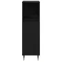 Cabinet de Baño Negro Roble 30x30x100 cm Madera Ingenierizada | Foro24.es | Tu tienda online para hogar, jardín y más Foro24.es