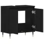 Gabinete para Lavabo Roble Negro 58x33x60 cm Madera Elaborada | Foro24.es | Tu tienda online para hogar, jardín y más Foro24.es